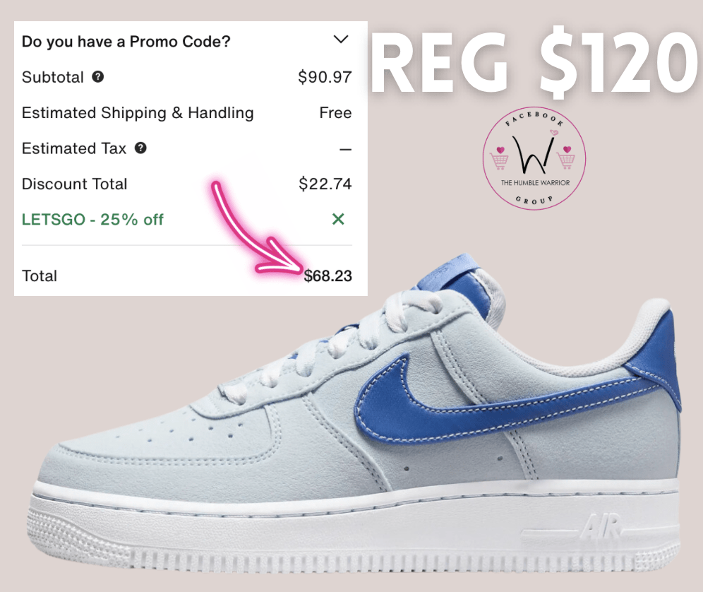 Air force 1 discount promotion